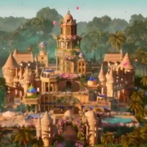 Castle Cherry Blossoms